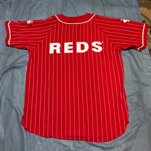 Vintage vintage Cincinnati Reds stitched jersey starter size XL - Picture 3 of 5